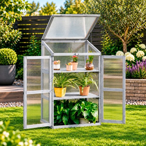 Neo mini wooden greenhouse - mini,