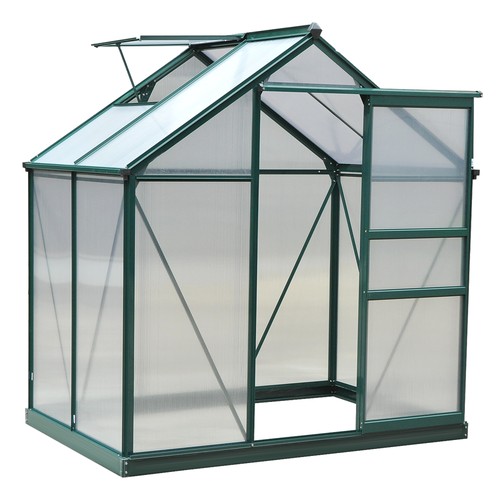 Outsunny 6x4ft walk - 6x4ft, walk-in