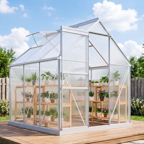 Polycarbonate walk garden - polycarbonate, walk-in