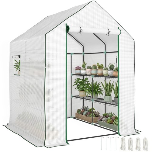 Outsunny walk greenhouse - outsunny, walk-in