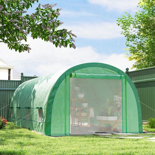 Upgraded polytunnel - upgraded,