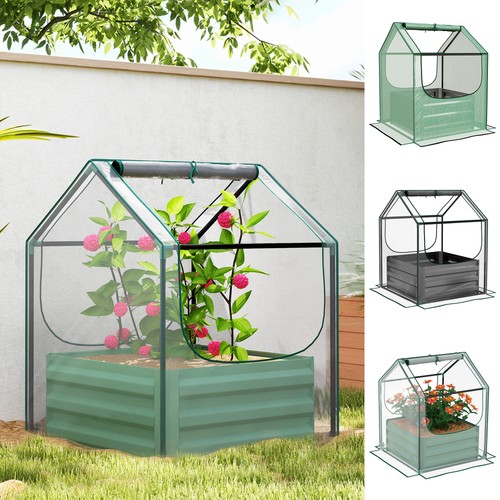 Raised garden bed with - garden,