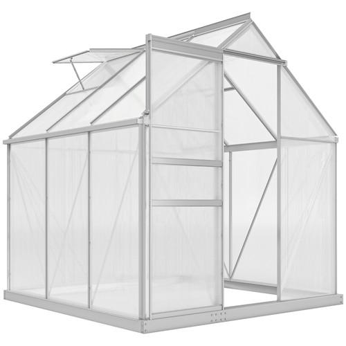 Outsunny polycarbonate walk - polycarbonate, walk-in