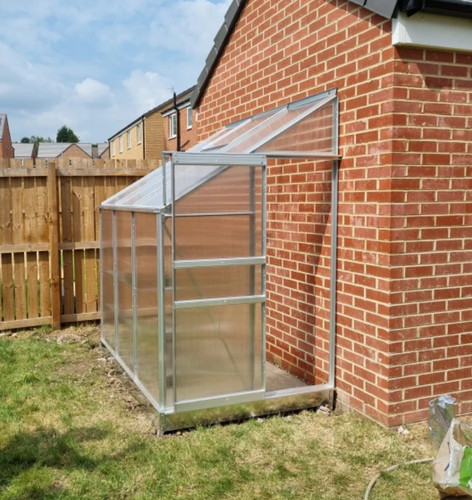 Walk greenhouse lean to - walk,