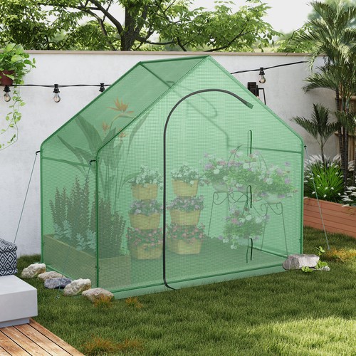 Walk greenhouse 6x3ft green - in,