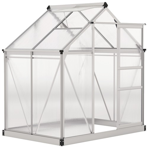Outsunny 6x4ft walk - 6x4ft, walk-in