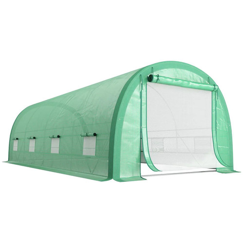 Polytunnel greenhouse 6x3m - polytunnel,