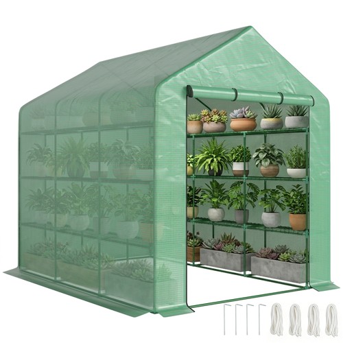 Outsunny walk garden - walk-in,