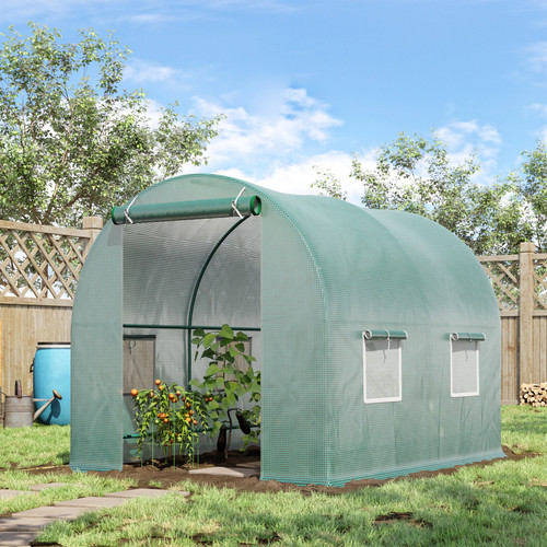 Walk tunnel greenhouse - walk-in,