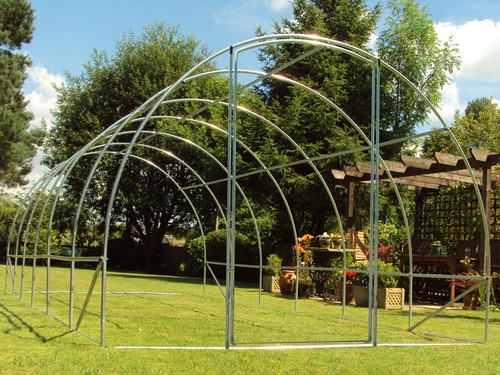 Frame only poly tunnel - 6m, x