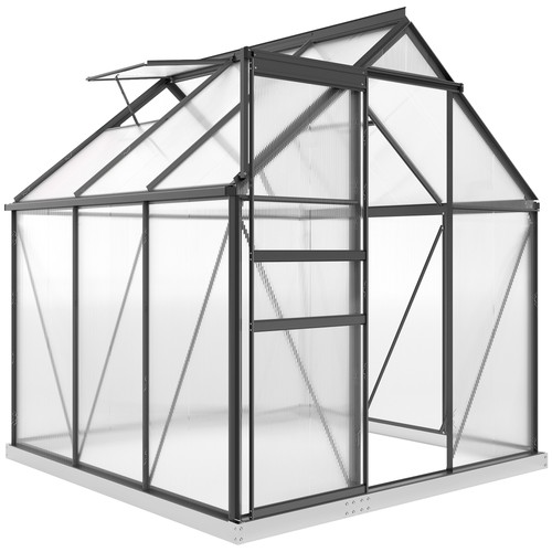 Outsunny polycarbonate walk - outsunny, walk-in