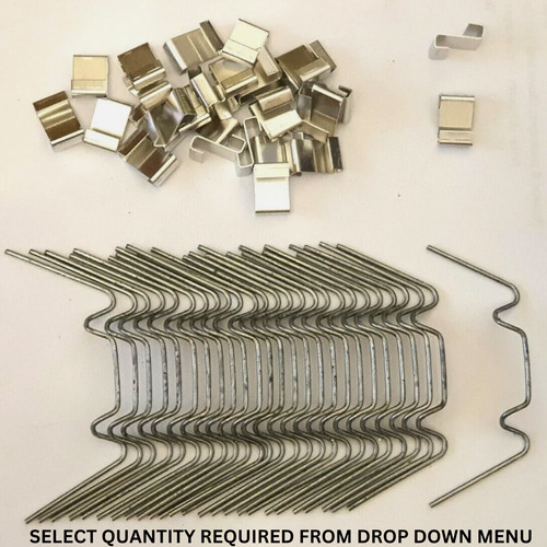 Greenhouse glazing glass clips - glazing,