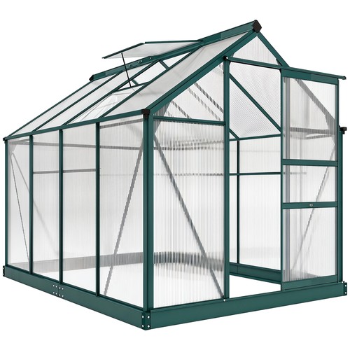 Outsunny 6x8ft walk - outsunny, walk-in
