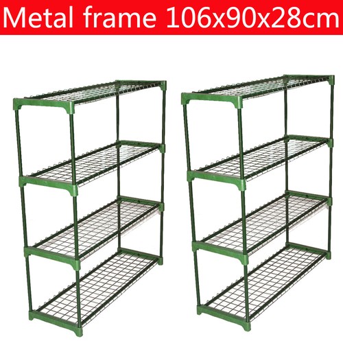 Greenhouse tier staging - 2x, 4