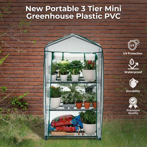 Mini greenhouse with easy - mini,