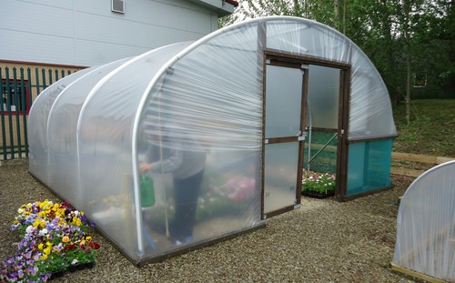 Poly tunnel polythene - poly,