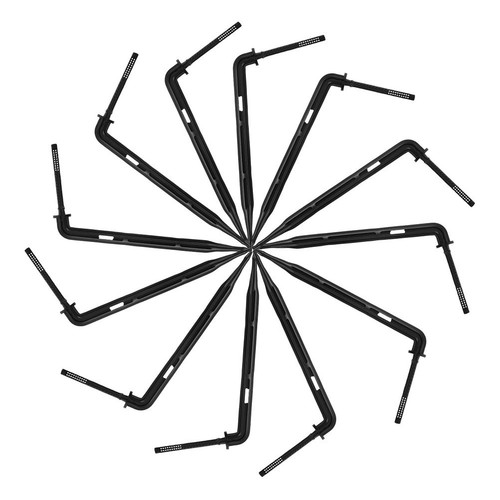 Black plastic drip tubing - black,