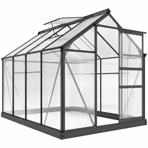 Outsunny 6x8ft walk - outsunny, walk-in